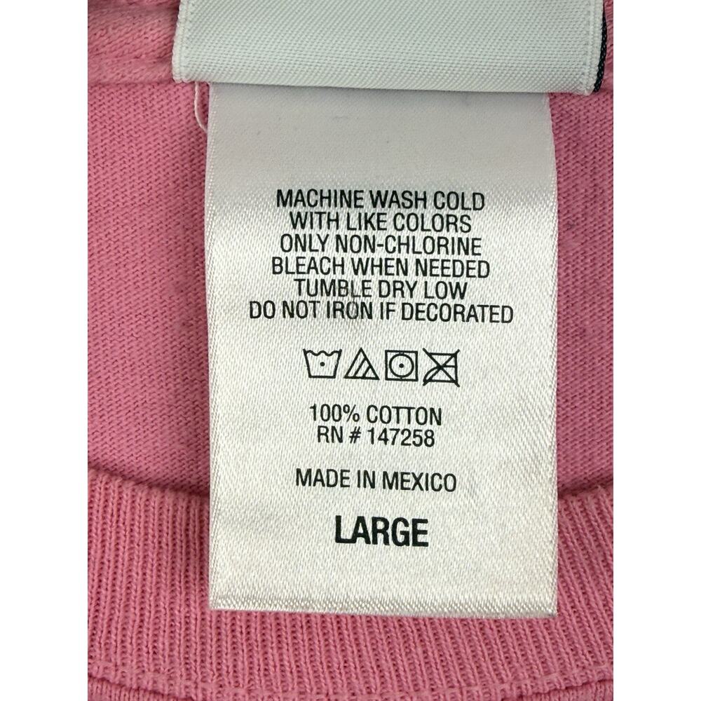 Simply Southern Pineapple Be Sweet Pink Long Sleeve Cotton T-Shirt Large - Picture 8 of 14